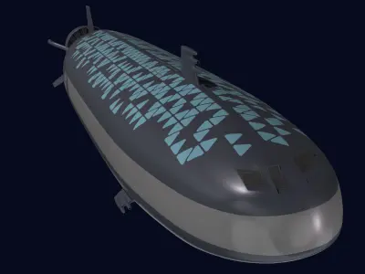 Surrogat-V UUV 3D model