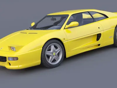 1995 Ferrari F355 Challenge 3D model