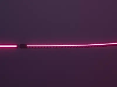 Cyberpunk Sword Low-poly 3D model