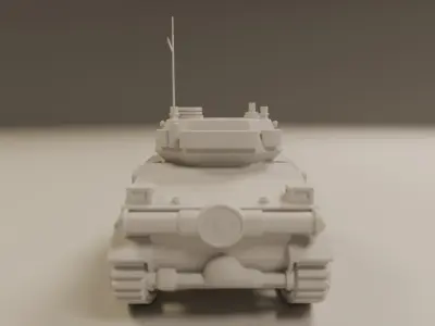 war tank 3D print model