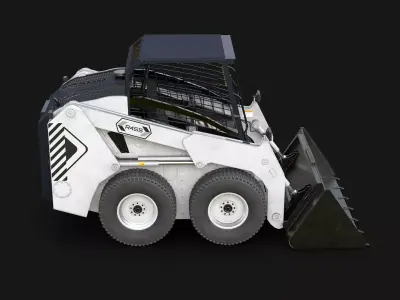 Skid Steer Loader LR 3D model