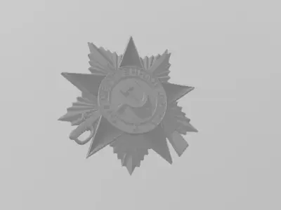 Orden VOV 3D model