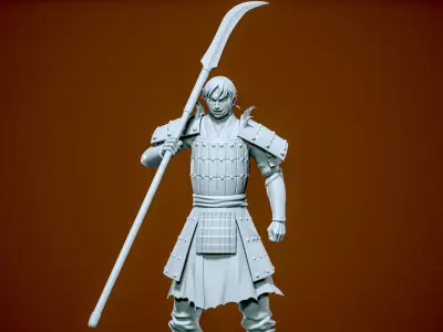 Li Xin - Kingdom - Qin Military 3D print model