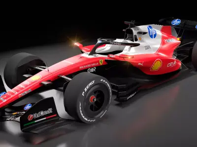 2026 Ferrari SF26 F1 v2 Update 3D model