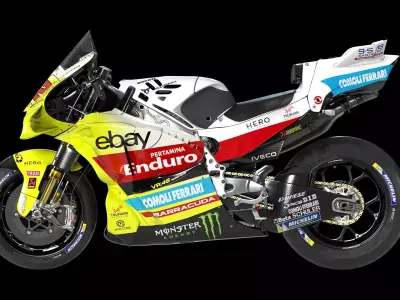 MotoGP Bike 2025 Low-poly 3D model