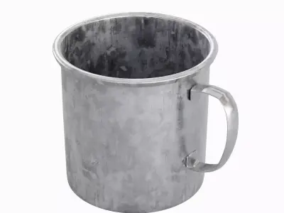 Steel Survival Cup 01 3D model