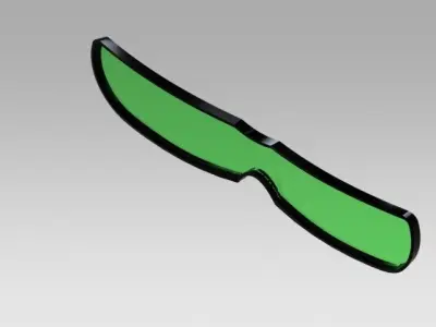 Shades pair of glasses Free 3D model