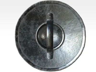 Buckler Shield Low-poly 3D model purchase