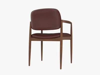 Leather Armchair 3D model get