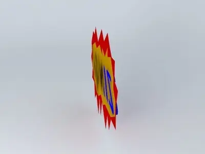 starburst Free 3D model