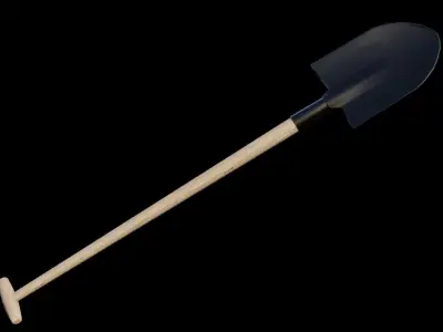 Spade Low-poly 3D model