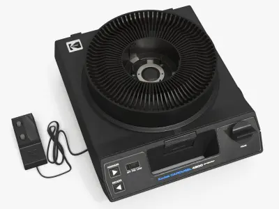  Kodak Carousel 4200 Slide Projector Black 