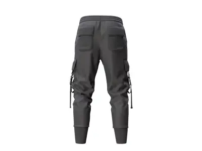 Military Pants 75 - All MH Bodies - UE5 Skeletons - Rigged Low-poly 3D model
