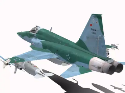 F5 EM TIGER BR Low-poly 3D model