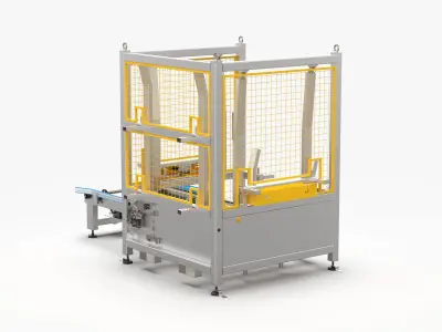Automatic Depalletizer Pallet Warehouse 3D model