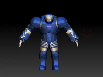 Iron Man IGOR 3D High Poly model 3D model