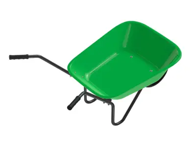 Wheelbarrow 02 3D model