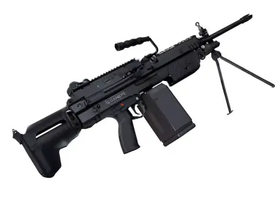 KMG762   machine gun 3D model