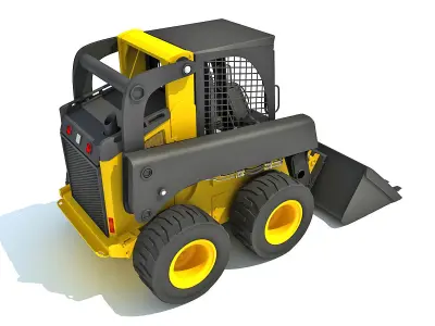 Skid Steer Loader 3D model buy