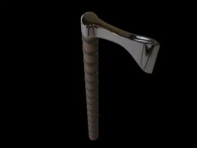 Axe Viking Axe War Axe Medieval Knight Axe 3D Model 3D model