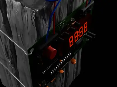 Countdown 3D model