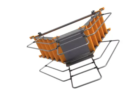  industrial Multifunctional  Ladder 3D model