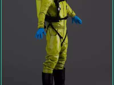 RADIATION PROTECTIVE SUIT 3D model