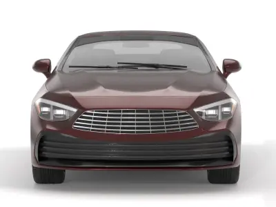 Generic Convertible 01 3D model