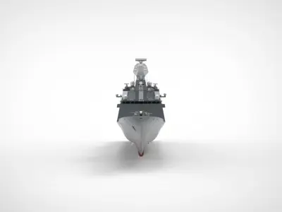 Frigate FFG X 3D model