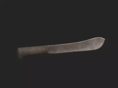 Knife 3D Model 003 Low-poly 3D model