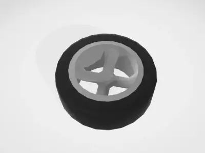 Wheel03 Free 3D model