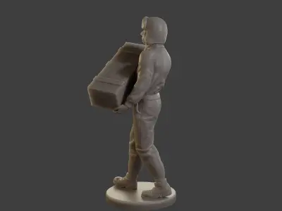 1900 Antartic Sailor ANS1 015 3D print model