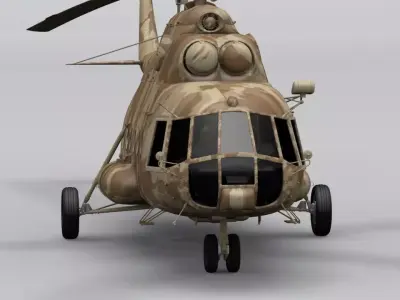 Mil Mi-8 3D model by SalinasAkter