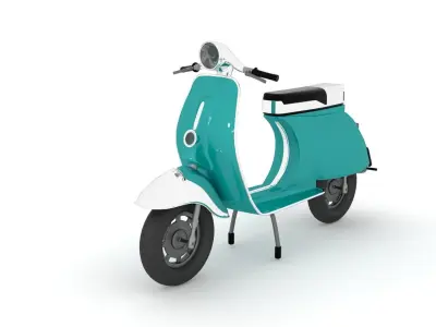 skyter scooter 3D model