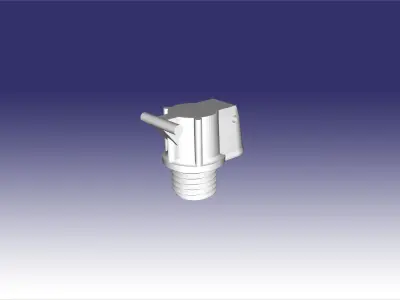 High-explosive fragmentation grenade DM51A1 3D print model