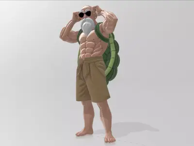 Master Roshi 3D model
