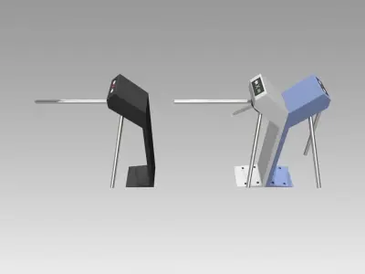 Turnstile tripod Trilock set  3D model