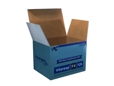 Box Cardboard Low-poly 3D model