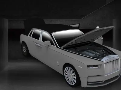 Rolls-Royce Phantom 3D model