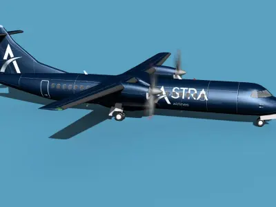 ATR  ATR-72-600 Astra 3D model
