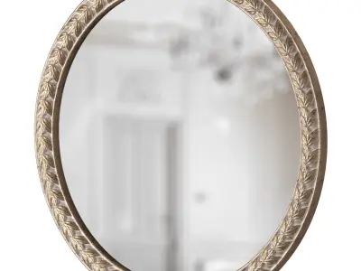 Anthropologie Laurel Mirror 3D model