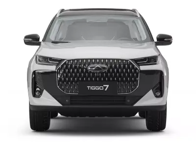 2026 Chery Tiggo 7 with Interior 3D model