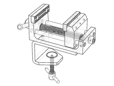 Centre Clamping Devices 3D model