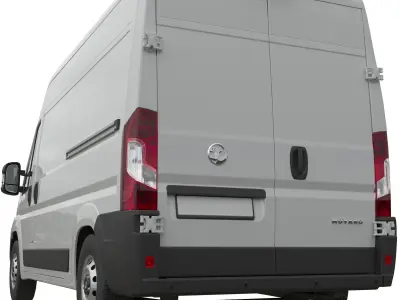 2024 Vauxhall Movano  L2H2 Detailed interior 3D model