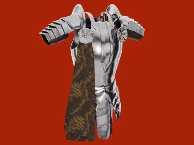 Warrior Armor Free 3D model from CGTrader
