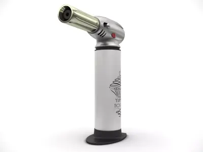Mobile hand-held gas burner 3D model