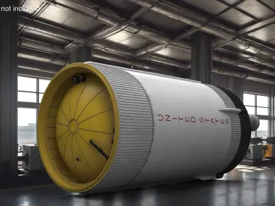 Saturn IV Stage Rocket 3D model