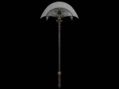 Axe 02 Low-poly 3D model purchase