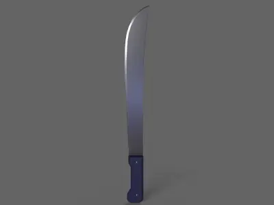 PBR Machete V3c Low-poly 3D model