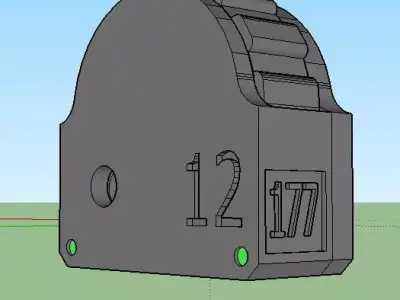 Magazine 12 Round 3D print model